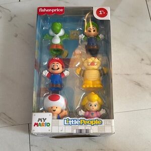 Fisher-Price Little People Mario & Friends Figure Set